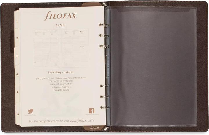Produktbild Filofax Heritage (A5, 1 Woche / 2 Seiten)