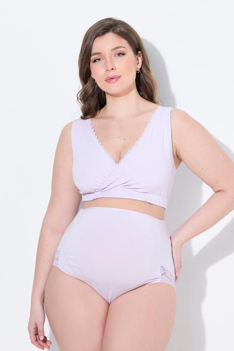 Immagine prodotto Ulla Popken Bustier per l'allattamento Bellieva di cotone biologico con pizzo e senza cuciture (60 H)