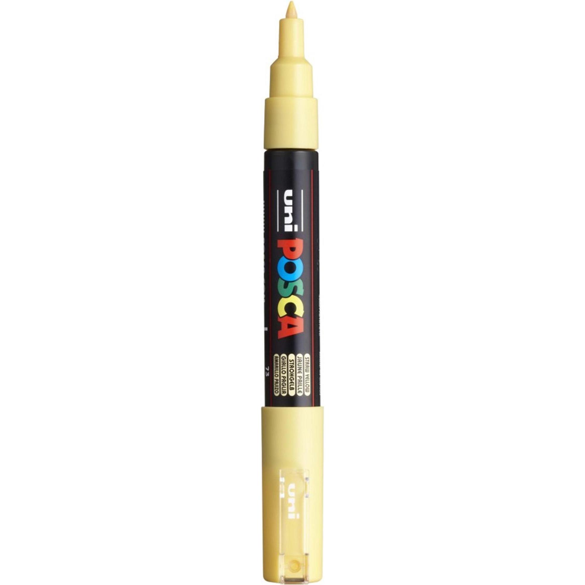 Thumbnail - Posca, Marker, Marker PC-1M Rundspitze (Gelb, 0.70 mm, 1 x)