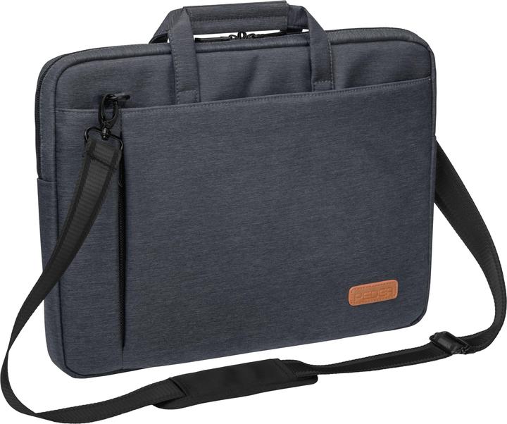 Produktbild Pedea Notebooktasche Elegance 15,6 Zoll 39,6cm grau Notebookfach: 39 x 28,5 x 5 cm Tabletfach: 27 x 20... (15.60", Universal)