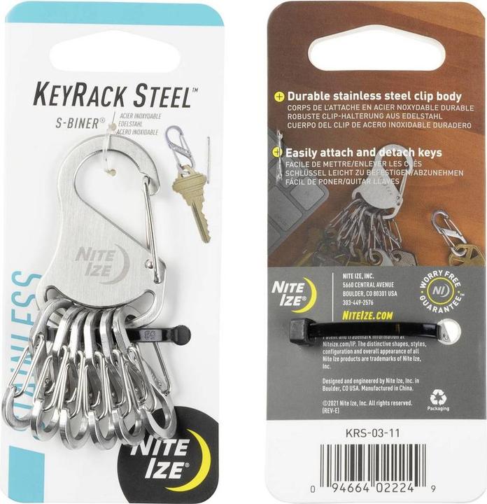 Actual product image Nite Ize KeyRack 6