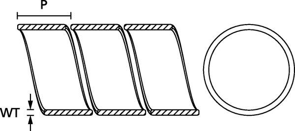 Actual product image HellermannTyton Spiralumhüllung (Cable spiral hose, 25.20 cm)