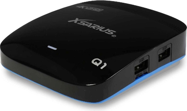 Image du produit K.A.B. XSARIUS Q1 OTT 4K UHD IPTV Android 7.1 Player H.265 HEVC MyTV Wlan