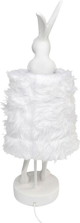 Produktbild Kare Design Tischleuchte Animal Rabbit Fur Weiss/Silber 68cm (E14)