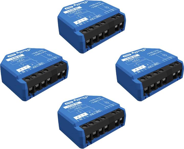 Shelly 1 Gen3 x4 (Attuatore dell'interruttore)