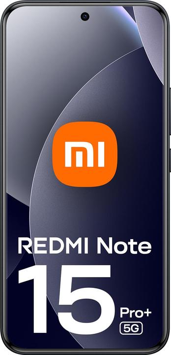 Actual product image Xiaomi REDMI Note 15 Pro+ 5G (512 GB, Black, 6.83", Dual SIM, 5G)