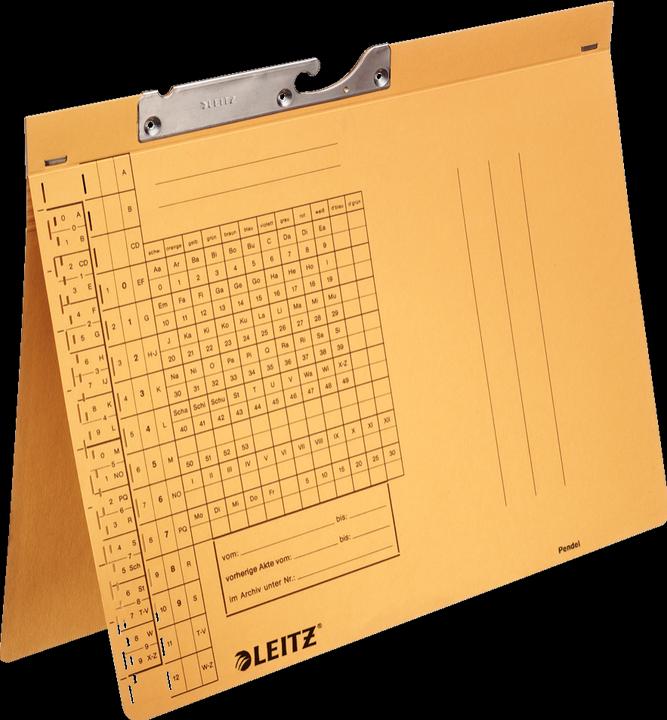 Image du produit Leitz Classeur à levier, A4, agrafe officielle, jaune, 250 g/m2 (A4, 50 x)