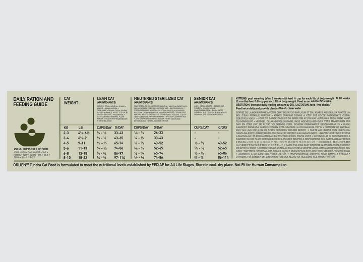 Image du produit Orijen Toundra des chats (Senior, 1 pcs, 1800 g)