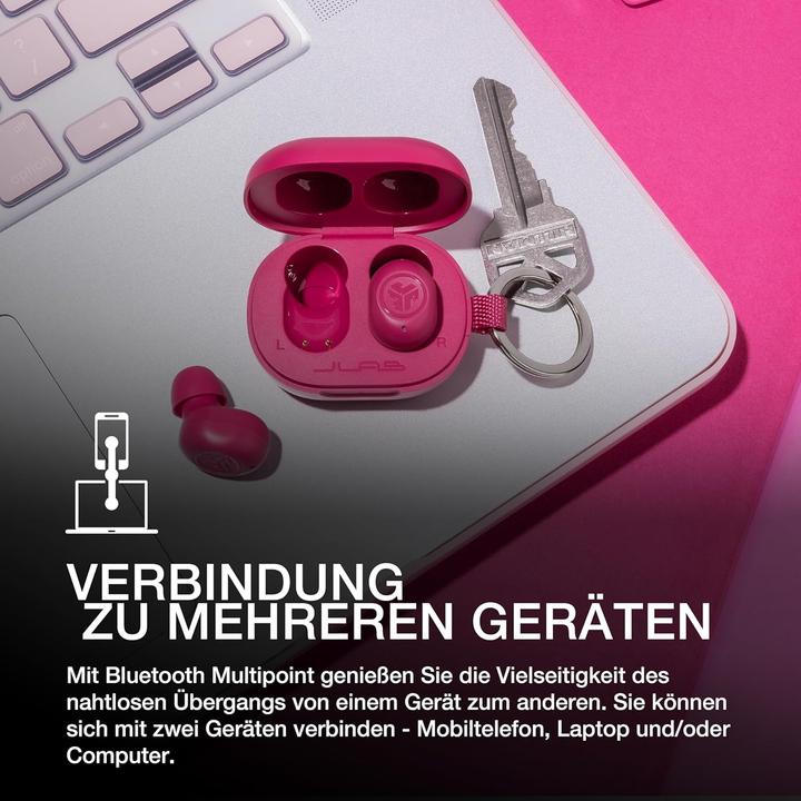 Produktbild JLab Audio JBuds Mini (Passive Geräuschunterdrückung, 5.50 h, Kabellos)