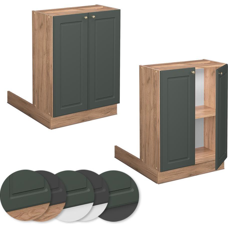 Vicco, Regal, Kücheninsel Fame-Line (30 x 60 x 82 cm)