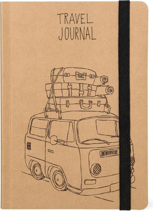 Papeteria Notebook A5 Travel Journal (A5, Plain, Hardcover)