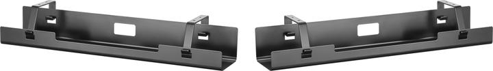 Actual product image Cablio cable tray and power strip holder Black (Duct, 60 cm)
