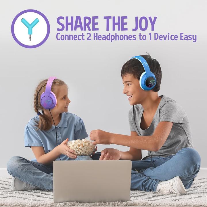 Produktbild PowerLocus Bobo Bluetooth-Kopfhörer für Kinder