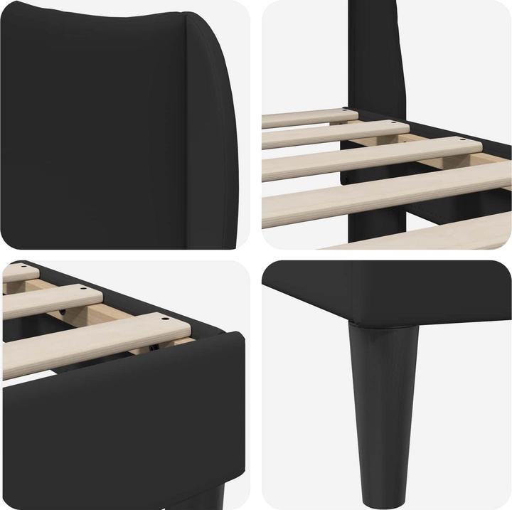 Produktbild vidaXL Moderner Bettrahmen (90 x 190 cm)
