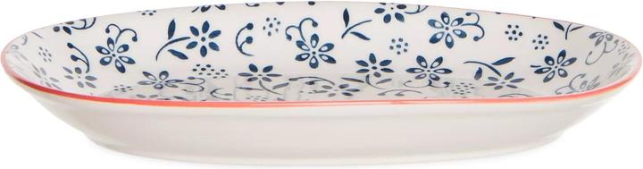 Actual product image Haynan Porcelain plate with pattern, oval