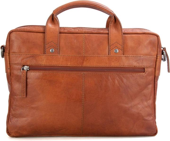 Actual product image Spikes & Sparrow & Sparrow Leren Laptoptas 13.3 inch 41544 Brandy (13.30")