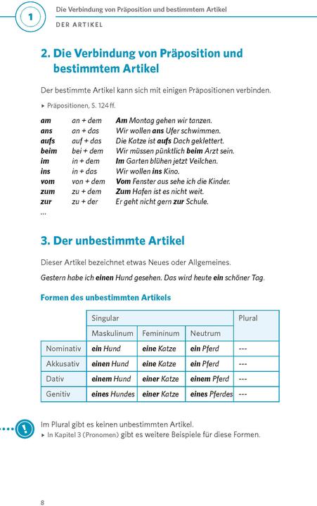Produktbild Grammatik kurz & bndig Deutsch als Fremdsprache (Deutsch, 2025)