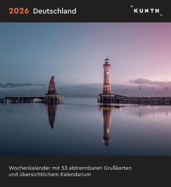 Produktbild Deutschland - Postkartenkalender 2026
