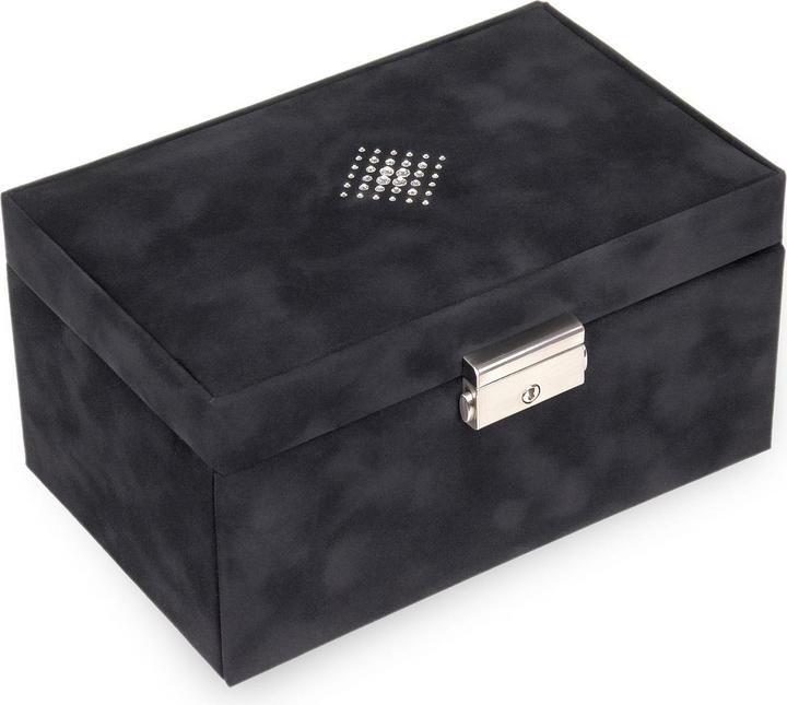 Produktbild Sacher 27.503.040.404 - Schmuckkoffer Eva Crystalo, schwarz