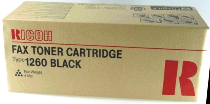 Produktbild RICOH Fax Toner Cartridge Tonerkartusche (e) Original (BK)