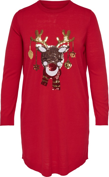 Image du produit Only Robe en tricot Curvy X-mas (L)