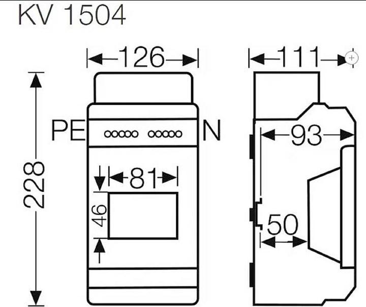 Immagine prodotto Hensel Piccola scheda di distribuzione