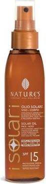 Immagine prodotto Nature's Sun Oil SPF 15 Face & Body with Argan Oil (Olio abbronzatura, SPF 15)