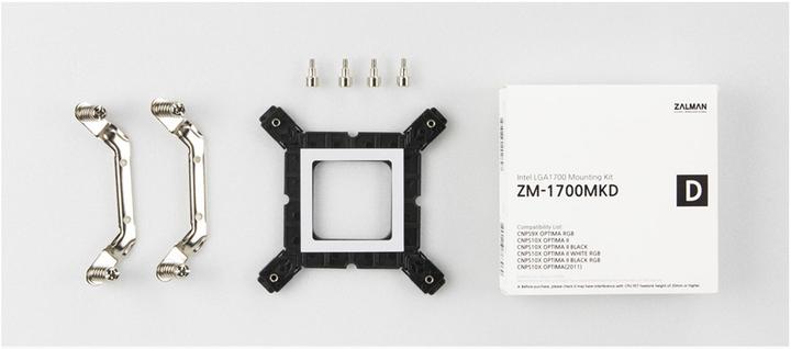 Immagine prodotto Zalman ZM-1700MKD Kit di montaggio Intel LGA 1700