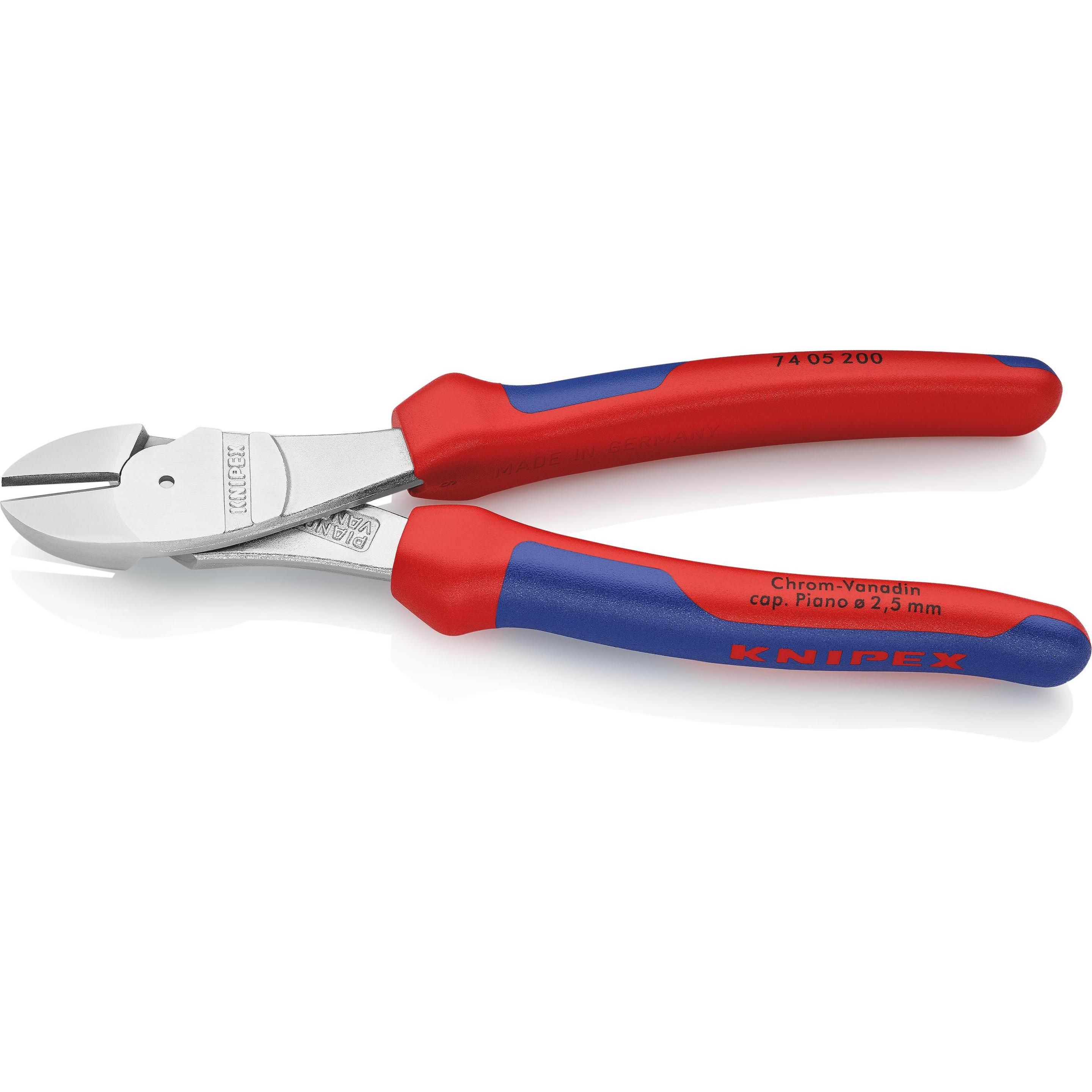 Knipex, Bolzenschneider + Seitenschneider, Kraft-Seitenschneider (200 mm)