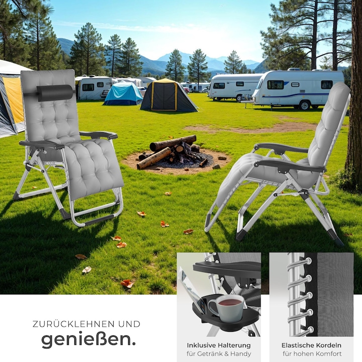 Produktbild tectake Sonnenliege (103 cm)