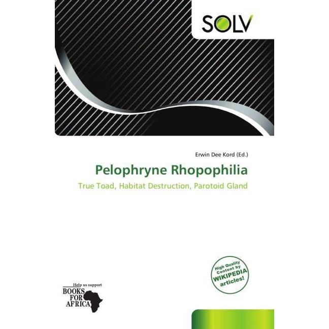 Pelophryne Rhopophilia, Fachbücher von Erwin Dee Kord