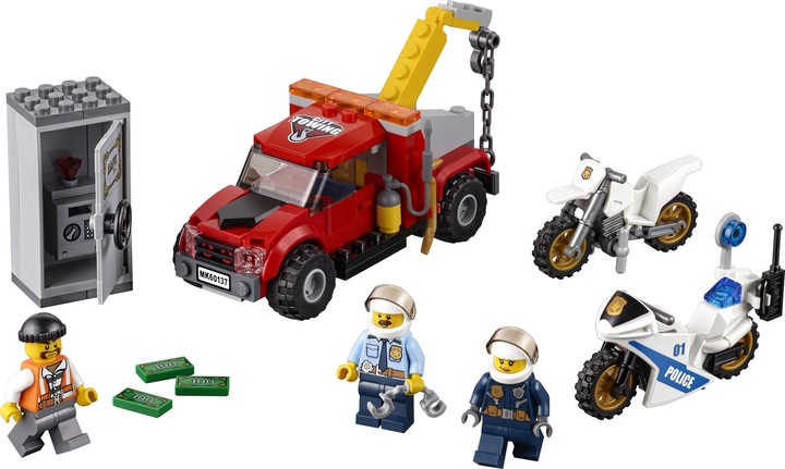 Immagine prodotto LEGO Un carro attrezzi sulla strada (60137, LEGO City)