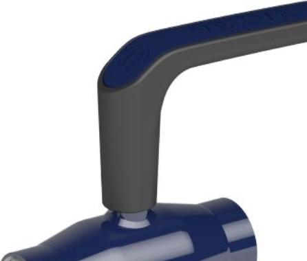 Produktbild Vexve Oy 1 1/2" EGO 816V-X kugleventil - i stål med gevind, Vexve X-series