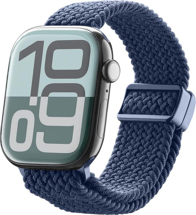 Cellularline Soft Band für Apple Watch (Serie 1/ 2/ 3) 44/ 45/ 46/ 49mm (Nylon, Sintetico)