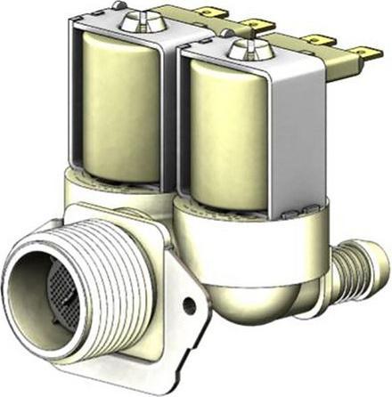 Produktbild RS PRO BSP3/4 Elektro- Magnetventil 230 V ac/dc, Öffner