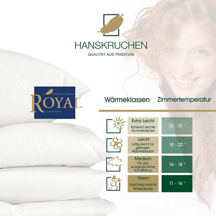 Produktbild Hanskruchen Royal (1370 g, 240 x 220 cm)