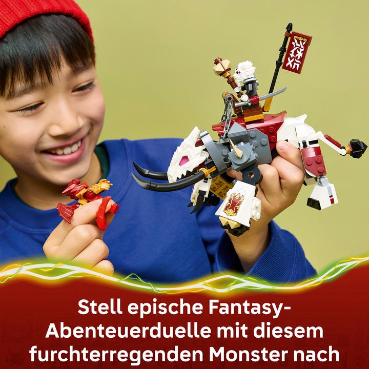 Produktbild LEGO Zilvar auf seinem Drachentier Grimtak (71863, LEGO Ninjago)