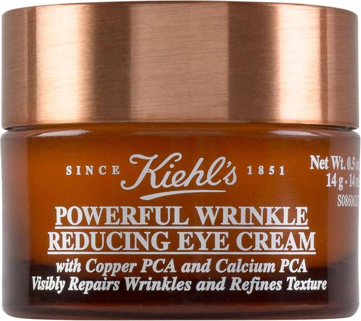 Kiehl's Powerful Wrinkle Reducing Eye Cream Augencreme (Augenpflege Crème, 15 ml, Tag)