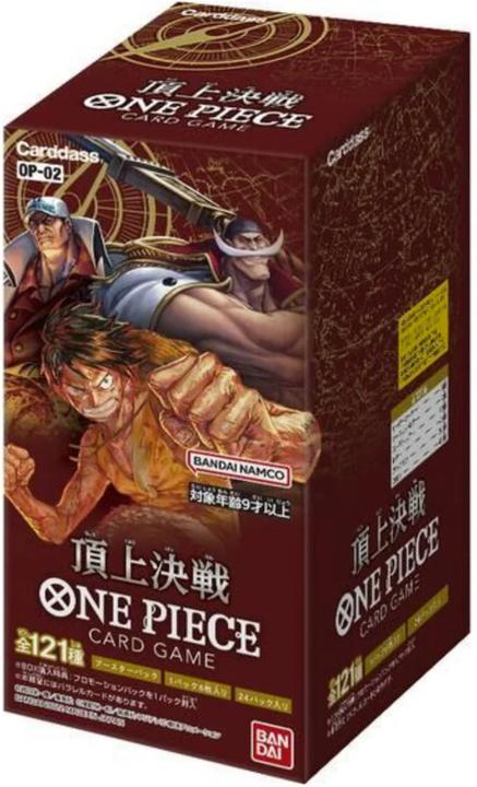 One Piece Paramount War Booster Box - OP-02 (Japanese, Booster display)