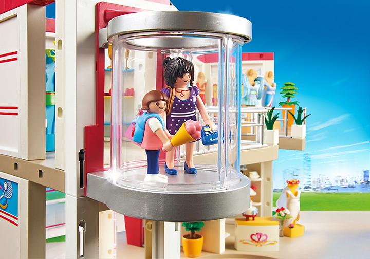 Produktbild Playmobil Shopping-Center mit Einrichtung (5485, Playmobil City Life)