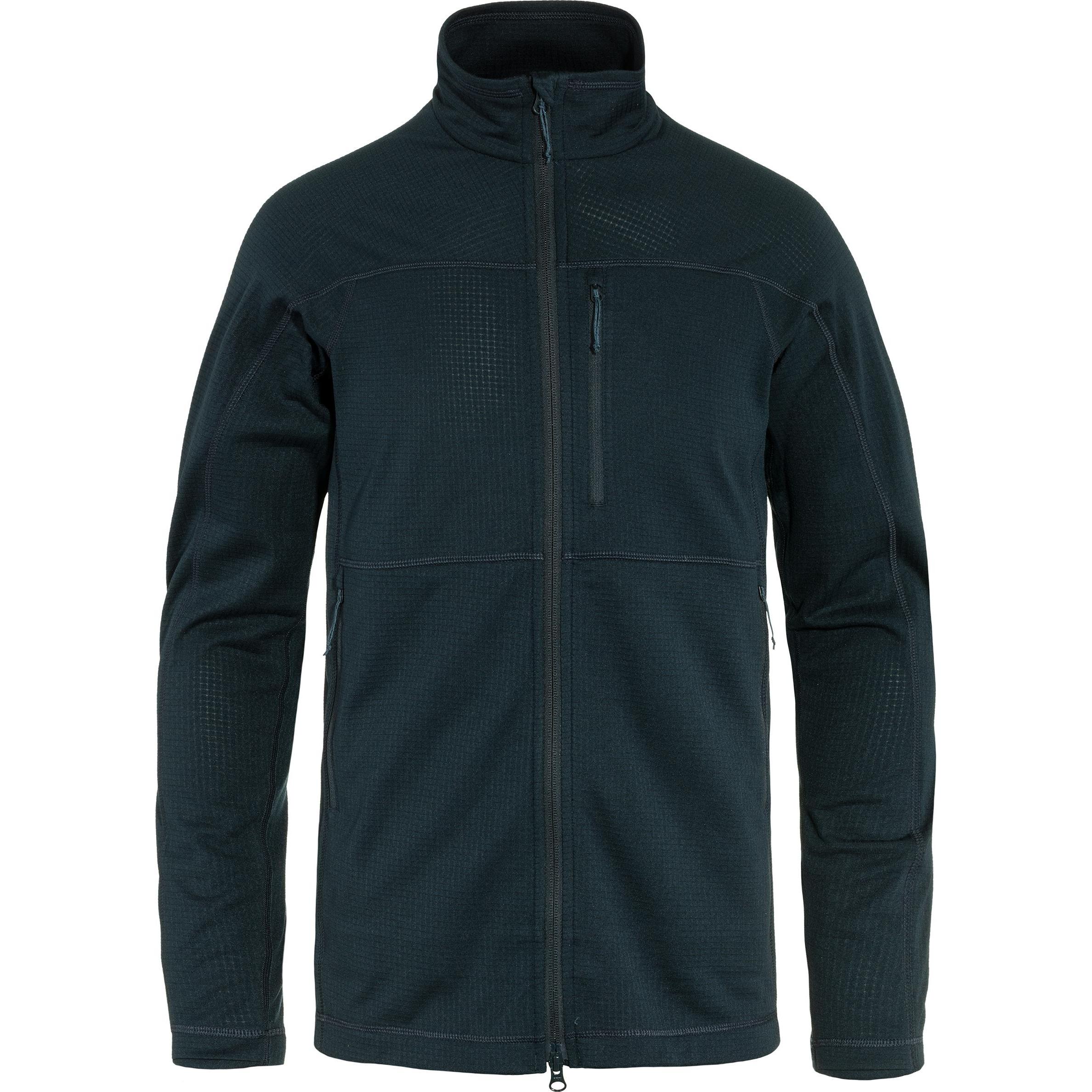 Fjällräven, Herren, Jacke, Abisko Lite Fleece Jacket (XL), Blau, XL
