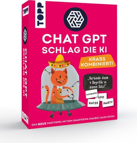 Produktbild ChatGPT – Schlag die KI. Krass kombiniert! Wer schreibt aus vier Worten die beste Story? (Deutsch, 1 - 8 Spieler)