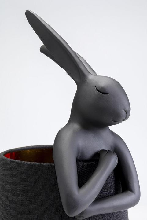 Image du produit Kare Design Lampe de table Animal Rabbit Noir mat 50cm