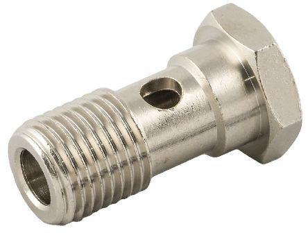 RS PRO BANJO STEM SINGLE M6X1 (51410) (Pipe fitting)