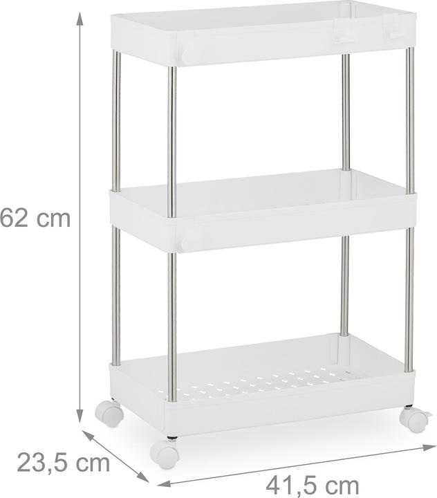 Actual product image Relaxdays niche trolley
