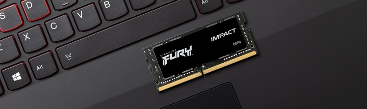 Actual product image Kingston FURY Impact (2 x 8GB, 3200 MHz, DDR4-RAM, SO-DIMM)