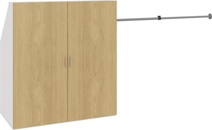 Produktbild VCM Holz Dachschrägen Kleiderschrank Dacho L (90 x 50 x 100 cm)