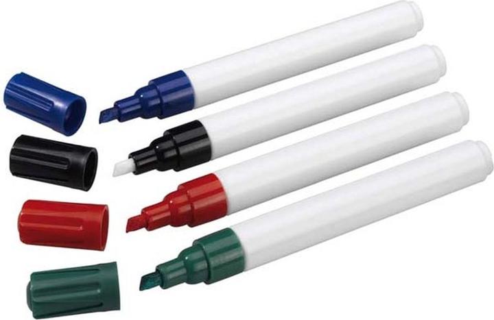 Image du produit Franken Marqueur craie Jumbo (Multicolore, 6 mm, 4 x)