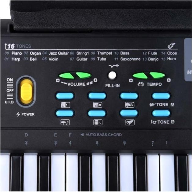 Produktbild SIO SUPRIMO 605 UFB KEYBOARD - Organy z mikrofonem dla dzieci do nauki gry (61 Tasten)