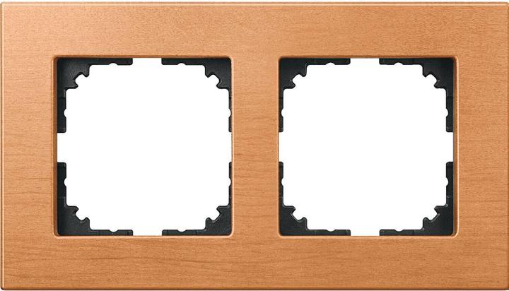 Produktbild Merten Holzrahmen, 2fach, Buche, M-PLAN MEG4052-3470